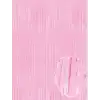 Soft Pembe Püsküllü Kapı Perdesi