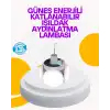 Solar Enerjili Katlanabilir Led Kamp ve Bahçe Lambası