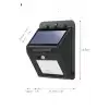 Solar Güneş Enerji Panelli Sensörlü Lamba Enerji Tasarruflu
