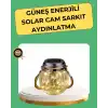Solar Güneş Enerjili Dekoratif Cam Lamba