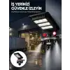 Solar Panelli 3 Lens Dış Mekan Güvenlik Kamerası Hareket Algılamalı LED Aydınlatmalı