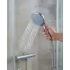 Spiral Hortumlu 4 Kademeli El Duşu Seti Duvar Askılı Banyo Duş Başlığı