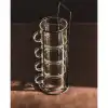Standlı Borosilikat 4lü Fincan Seti