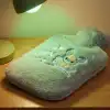 Stitch Figürlü Gri Peluş Sıcak Su Torbası 1 Litre