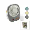 Su Spreyli Masaüstü USB Mini Fan