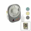 Su Spreyli Masaüstü USB Mini Fan