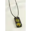 Sultanotu Dikdörtgen Epoksi Kolye
