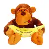 Sunman Muzlu Goril Peluş 50 cm