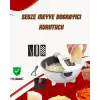 Süzgeçli Çok Fonksiyonlu Döner Rende ve Doğrayıcı