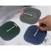 Süzgeçli Lavabo Gider Koruyucu Mat Gri