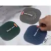Süzgeçli Lavabo Gider Koruyucu Mat Gri