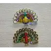 Swarovski Taşlı Tavuskuşu Magnet