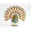 Swarovski Taşlı Tavuskuşu Model 3