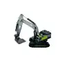 SZT-8887 Sürtmrli Metal İnşaat Aracı Ekskavatör 1 55