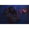 Taç Glow Parlayan Çift Kişilik Nevresim Takımı Roses Pembe