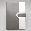 Tarihsiz Ajanda Defter Beyaz Gri Renk
