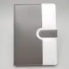 Tarihsiz Ajanda Defter Beyaz Gri Renk