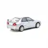 Tarmac Works 1/64 Mitsubishi Lancer GSR Evolution IV Silver with Tarmac Cards