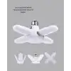 Tasarruflu Pervane Led Ampül 4 Kollu 60 Watt Geniş Alan Aydınlatma