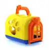 Taşıma Çantalı Peluş Sarı Yavru Köpek