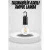 Taşınabilir Askılı Ampul Kamp Lambası Askılı Type-c Şarjlı Bahçe Lambası