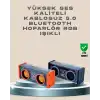 Taşınabilir Bluetooth Hoparlör – LED Işıklarla
