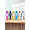 Taşınabilir Bluetooth Karaoke Mikrofon: Hafıza Kart Girişli, Etkileyici Performans