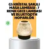 Taşınabilir Işıklı Yüksek Ses Kaliteli Bluetooth Hoparlör