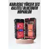 Taşınabilir Kablosuz Bluetooth Hoparlör Uzun Pil Ömrü Led Işıklı