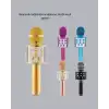 Taşınabilir Karaoke Mikrofon – Bluetooth, USB ve AUX Girişli