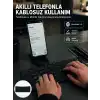 Taşınabilir Katlanabilir Bluetooth Klavye iOS Android Windows Uyumlu