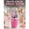 Taşınabilir Manikür Seti Pembe Tırnak Bakım ve Kişisel Bakım Kiti