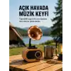 Taşınabilir Mini Retro Radyo Bluetooth Hoparlör USB SD AUX Destekli Yeni Nesil