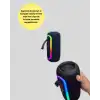 Taşınabilir Şarjlı Bluetooth Hoparlör Güçlü Bas