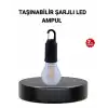 Taşınabilir Şarjlı LED Kamp Lambası – Type-C Girişli ve Kancalı Tasarım