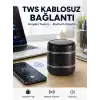 Taşınabilir Silindir Tasarım Bluetooth 5.0 Hoparlör Yüksek Bas Performanslı Yeni Nesil