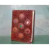 Taşlı Deri Defter Model 10