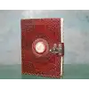 Taşlı Deri Defter Model 11