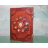 Taşlı Deri Defter Model 14