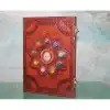 Taşlı Deri Defter Model 14