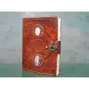 Taşlı Deri Defter Model 2