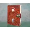 Taşlı Deri Defter Model 9
