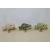 Taşlı Minik Figür - Kurbağa Model 2