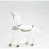 Taşlı Tekli Unicorn Figürü