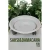 Tekerlekli Saksı Altığı 37 CM BEYAZ 721051