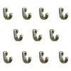 Tekli Bijuteri, Dekor Askısı - Nikel, 100 Adet, 10x18x22 Mm