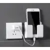 Telefon ve Kumanda Standı Plastik Krem Renk