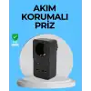 Termal Korumalı Priz Otomatik Çocuk Kilidi 4 Usb Type C