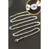 Ters Düz Çelik Kolye Zinciri 55 cm