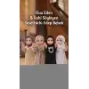 Tesettürlü Dua Ve İlahi Söyleyen Edep Bebek